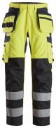 Snickers ProtecWork Trousers RS Holster Pockets High-Vis CL2 (6264)