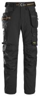 Snickers AllroundWork Windproof Trousers – 6515 GORE® WINDSTOPPER® Ripstop, Stretch Fabric Back, CORDURA® Pockets & KneeGuard™ System