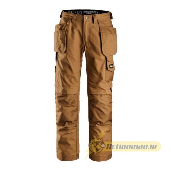 Snickers Canvas+ Trousers Brown Brown 